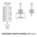 Nailers | Estwing ESSCP Single Pin 3 in. Pneumatic Concrete Nailer image number 7