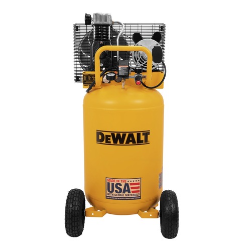 Save 10% off one item | Dewalt DXCM303 2 HP 30 Gallon 175 Max PSI 6.2 SCFM @ 90 PSI Single-Stage Oil-Lube Belt Drive Electric Portable Vertical Air Compressor image number 0