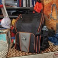Clearance Center | Klein Tools 55655 Tradesman Pro 21-Pocket Tool Station Tool Bag Backpack with Work Light image number 7