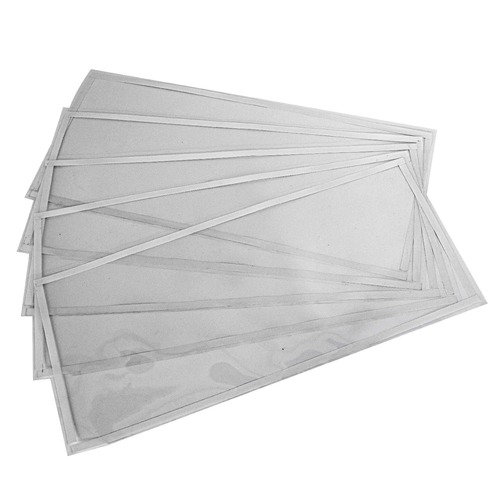 Save 10% off one item | Dewalt DXCM103-0214 (10-Piece) Adhesive Window Protector Replacements for Abrasive Blast Cabinet image number 0