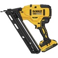Finish Nailers | Dewalt DCN650D1 20V MAX XR Brushless Lithium-Ion Cordless 15 Gauge Angled Finish Nailer Kit (2 Ah) image number 1