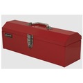 Tool Chests | Homak RD00119200 19 in. Metal Toolbox with Tray - Red/Black image number 2