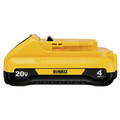 Batteries | Dewalt DCB240 (1) 20V MAX 4 Ah Compact Lithium-Ion Battery image number 3