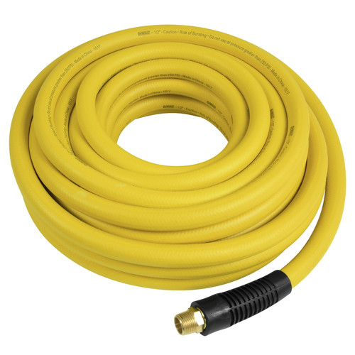 Air Hoses and Reels | Dewalt DXCM012-0203 1/2 in. x 50 ft. Premium Rubber Hose image number 0