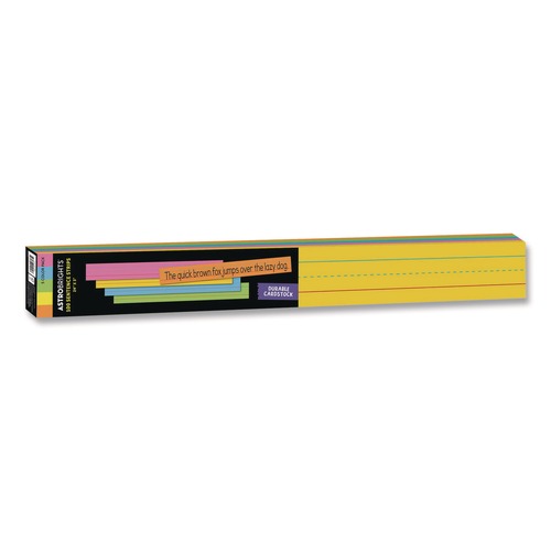 July Member-Exclusive Offer Save 10% off on One Item | Astrobrights 91992 Sentence Strips Medium Assorted Colors 100/Pack image number 0