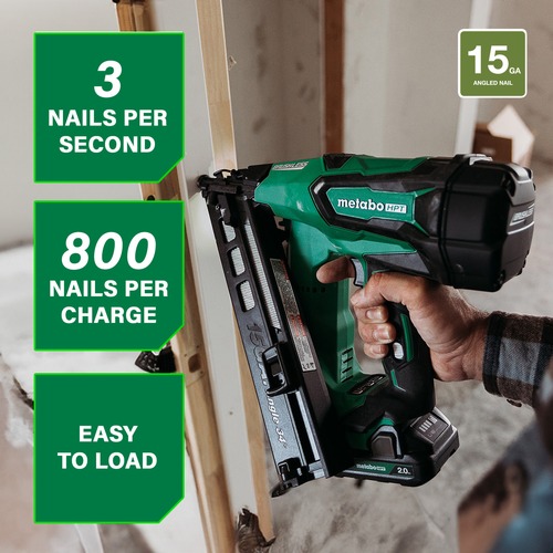 Metabo HPT 18V MultiVolt Brushless Lithium-Ion 15 Cordless