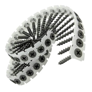 POWER TOOL ACCESSORIES | SENCO 6-Gauge 1-5/8 in. Collated Drywall to Wood Screws (4,000-Pack) - 06A162PB