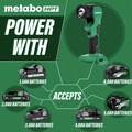 Clearance Center | Metabo HPT UB18DEQ4M 18V MultiVolt Lithium-Ion Cordless 250 Lumen LED Flashlight (Tool Only) image number 6