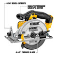 Combo Kits | Dewalt DCK521D2 20V MAX Compact Lithium-Ion Cordless 5-Tool Combo Kit (2 Ah) image number 9