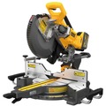 Miter Saws | Dewalt DCS781X1 60V MAX Brushless Sliding Double Bevel Lithium-Ion 12 in. Cordless Miter Saw Kit (9 Ah) image number 1