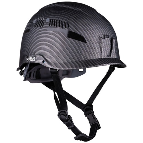 New Year New Savings! Save $25 off $150 | Klein Tools 60516 Premium KARBN Pattern Vented Class C Safety Helmet image number 0