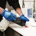 July Member-Exclusive Offer Save 10% off on One Item | Ammex IVBPF42100 3 mil Industrial Powder-Free Vinyl Gloves - Small, Blue (1000/Carton) image number 3