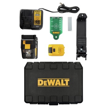 HAND TOOLS | Dewalt 12V MAX Lithium-Ion 5-Spot and Cross Line Laser - Green - DW0825LG