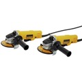 Angle Grinders | Dewalt DWE4012-2W 7.5 Amp Paddle Switch 4-1/2 in. Corded Small Angle Grinder image number 0
