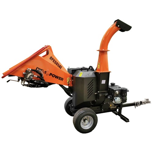 Chipper Shredders | Detail K2 OPC505AE 5 in. 14 HP Autofeed Wood Chipper with Electric Start KOHLER CH440 Command PRO Commercial Gas Engine image number 0