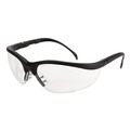 Eye Protection | MCR Safety KD110 Klondike Safety Glasses - Matte Black Frame/Clear Lens (12/Box) image number 0