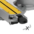 Miter Saws | Dewalt DWS779-DWX724 120V 15 Amp Double-Bevel Sliding 12-in Corded Compound Miter Saw with Compact Stand Bundle image number 12