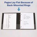 July Member-Exclusive Offer Save 10% off on One Item | Avery 05233 3 Slant Rings 0.5 in. Capacity 11 in. x 8.5 in. Heavy-Duty Non Stick View Binder with DuraHinge - Black image number 7
