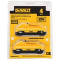 Batteries | Dewalt DCB240-2 (2) 20V MAX 4 Ah Compact Lithium-Ion Batteries image number 1