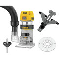 Compact Routers | Dewalt DWP611 110V 7 Amp 1-1/4 HP Variable Speed Max Torque Corded Compact Router image number 4