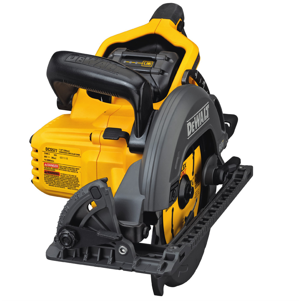 Dewalt 60V MAX FLEXVOLT 71/4 in. Cordless Worm Drive Style Saw Kit