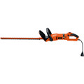  | Black & Decker HH2455 120V 3.3 Amp Brushed 24 in. Corded Hedge Trimmer with Rotating Handle image number 2