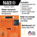 Clearance Center | Klein Tools 51829M 18 Pockets Aerial Apron with Magnet image number 7