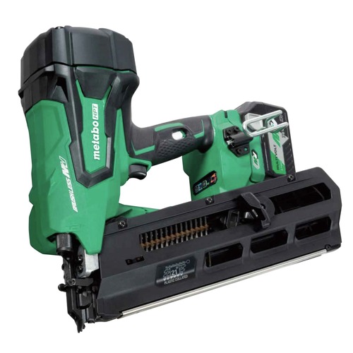 Clearance Center | Metabo HPT NR3690DRM MultiVolt 36V Brushless Lithium-Ion 21 Degree Cordless Framing Nailer Kit (2.5 Ah) image number 0