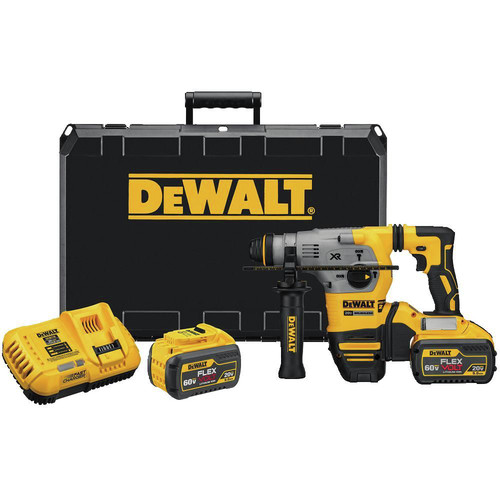 Rotary Hammers | Dewalt DCH293X2 20V MAX XR Brushless 1-1/8 in. L-Shape SDS Plus Rotary Hammer Kit with 9.0ah image number 0