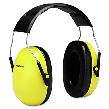 3M Optime 98 H9A 25 dBA NRR Earmuffs - Yellow/Black - H9A