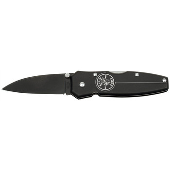 CUTTING TOOLS | Klein Tools 2-1/4 in. Lightweight Drop-Point Blade Knife - Black - 44000-BLK