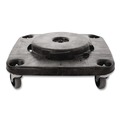Customer Appreciation Sale! Save up to $60 on Select Tools | Rubbermaid Commercial FG353000BLA BRUTE Square 300 lbs. Capacity Trash Can Dolly - Black image number 1