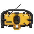 Speakers & Radios | Factory Reconditioned Dewalt DC012R 7.2 - 18V XRP Cordless Worksite Radio and Charger image number 3