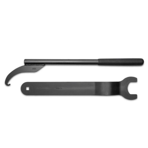 Clutch Joint Tools | GearWrench 3950 2-Piece Fan Clutch Pulley Holder Set for 6 and 6.4 Liter Ford Powerstroke image number 0