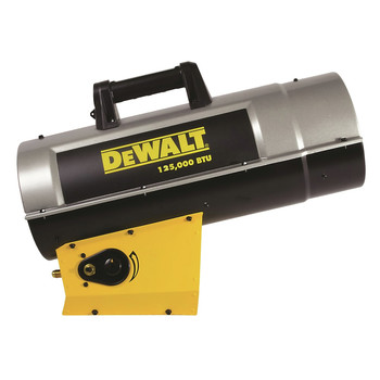 SPACE HEATERS | Dewalt DXH125FAV 85,000 - 125,000 BTU Forced Air Propane Heater - F340720