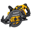 Circular Saws | Dewalt DCS577X1 60V MAX FLEXVOLT Brushless Lithium-Ion 7-1/4 in. Cordless Worm Drive Style Saw Kit (9 Ah) image number 2