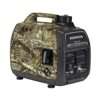 Honda EU2200ITAN3 EU2200i 120V 2200-Watt 121cc 0.95 Gallon Inverter Generator with Co-Minder - Camo - 664260