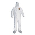 July Member-Exclusive Offer Save 10% off on One Item | Ansell 48976 A45 Liquid/Particle Protection Surface Prep/Paint Coveralls - Triple Extra Large, White (25/Carton) image number 0