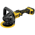 Polishers | Dewalt DCM849P2 20V MAX XR Lithium-Ion Variable Speed 7 in. Cordless Rotary Polisher Kit (6 Ah) image number 4