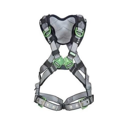 Clearance Center | MSA 10194864 V-FIT Back Chest and Hip D-Rings with Quick-Connect Leg Straps and Shoulder Padding Harness - Standard image number 0