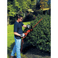  | Black & Decker HH2455 120V 3.3 Amp Brushed 24 in. Corded Hedge Trimmer with Rotating Handle image number 20