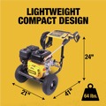 Pressure Washers | Dewalt DXPW3300S 3300 PSI 2.4 GPM Gas Cold Water Pressure Washer image number 14