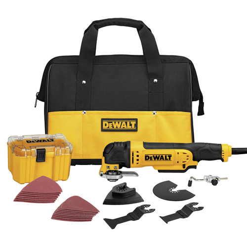 Oscillating Tools | Dewalt DWE315K 3 Amp Oscillating Tool Kit with 29 Accessories image number 0