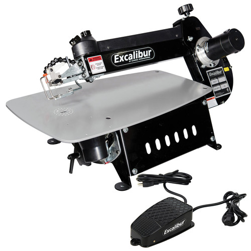 Clearance Center | Factory Reconditioned Excalibur EX-21CRB 21 in. Tilting Head Scroll Saw with Foot Switch image number 0