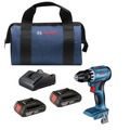 Clearance Center | Bosch GSR18V-400B22 18V Brushless Lithium-Ion 1/2 in. Cordless Compact Drill Driver Kit (2 Ah) image number 0