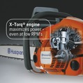 Chainsaws | Husqvarna 970702450 3.4 HP 50.2-cc 450X Rancher 20 in. Gas Chainsaw image number 3