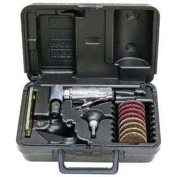 DIE GRINDERS | Ingersoll Rand 0.25 HP 21000 RPM Front Exhaust 2 in. Pad Air Angle Die Grinder with 1/4 in. and 6 mm Collets - 301B2MK