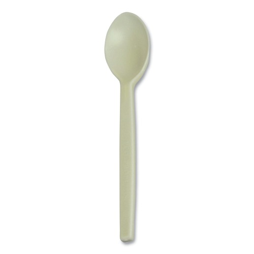  | WNA EPS003 7 in. EcoSense Renewable Plant Starch Cutlery Spoon (50/Pack) image number 0