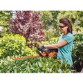 Hedge Trimmers | Black & Decker LHT341 40V MAX POWERCUT Lithium-Ion 24 in. Cordless Hedge Trimmer Kit (1.5 Ah) image number 8
