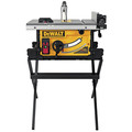 Table Saws | Dewalt DWE7490X 10 in. 15 Amp Site-Pro Compact Jobsite Table Saw with Scissor Stand image number 10